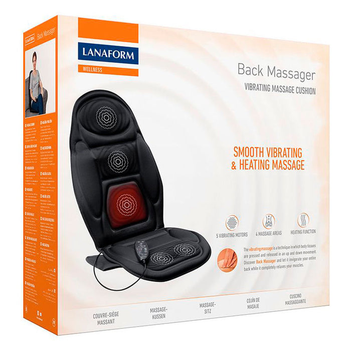 MASSAGE SEAT LANAFORM BACK MASSAGER LEVELS OF WORK 4