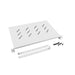 Lanberg 19’’ fixed shelf 1U / 483x300mm max load capacity up to 25kg grey - Аксесоари<<<LANBERG сървърни шкафове и