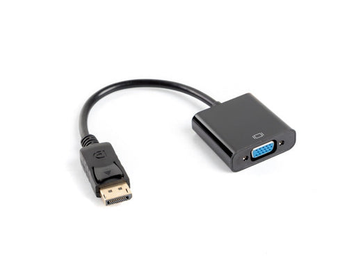 Lanberg adapter display port 1.1 -> VGA 20cm cable black - Адаптери<<<LANBERG адаптери конектори и