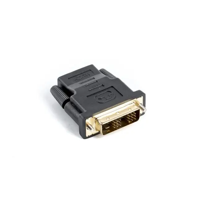 Lanberg adapter HDMI (f) -> DVI-D (m) (18 + 1) single link - Адаптери<<<LANBERG адаптери конектори и