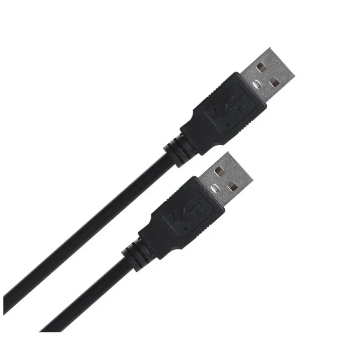 Lanberg CA-USBA-20CU-0010-BK USB cable 1m 2.0 USB A Black - USB cablesKBA-USB<<<Cables and adaptersKBA<<<ActionPL