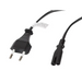 Lanberg CEE 7/16 -> IEC 320 C7 EURO (RADIO) power cord 1.8m black - Захранващи<<<LANBERG