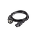 Lanberg CEE 7/7 -> IEC 320 C13 power cord 1.8m VDE Straight black - Захранващи<<<LANBERG