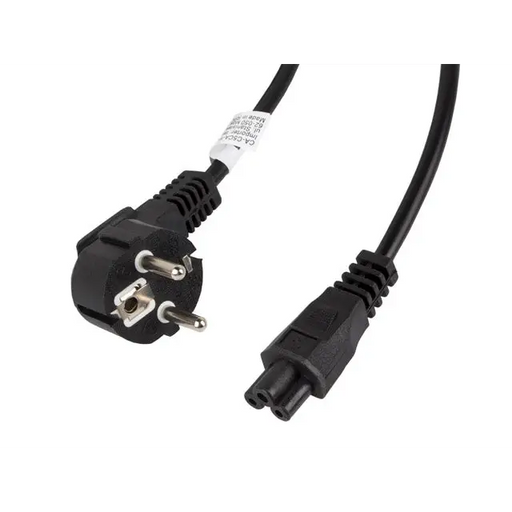 Lanberg CEE 7/7 (MICKEY) -> IEC 320 C5 power cord 3m VDE black - Захранващи<<<LANBERG