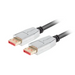 Lanberg display port cable M/M 20pin V1.4 8K 60Hz 1m black - Видео<<<LANBERG кабели<<<LANBERG<<<PolyComp&&&Кабели