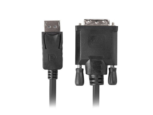 Lanberg display port (M) V1.2 -> DVI-D (M) (24 + 1) cable 1m dual link black - Видео<<<LANBERG