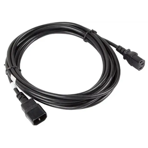 Lanberg extension power supply cable IEC 320 C13 -> C14 5m VDE black - Захранващи<<<LANBERG