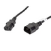 Lanberg extension power supply cable IEC 320 C13 -> C14 5m VDE black - Захранващи<<<LANBERG