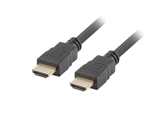 Lanberg HDMI M/M V1.4 cable 1M CCS black - Видео<<<LANBERG кабели<<<LANBERG<<<PolyComp&&&Адаптери<<<Компютър Кабели и