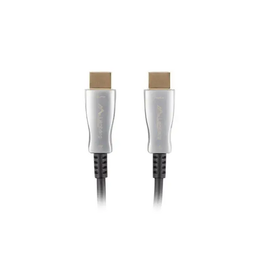 Lanberg HDMI M/M v2.0 cable 10m optical black aoc - Видео<<<LANBERG кабели<<<LANBERG<<<PolyComp&&&Адаптери<<<Компютър