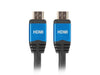 Lanberg HDMI M/M V2.0 cable 3m CU black premium - Видео<<<LANBERG кабели<<<LANBERG<<<PolyComp&&&Адаптери<<<Компютър