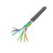 Lanberg LAN cable CAT.6 utp 100m solid cu grey cpr + fluke passed - Мрежови кабели<<<LANBERG мрежово и
