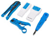 Lanberg network toolkit with RJ45 RJ11 cable tester crimping stripping and lsa-insertion tool - Инструменти<<<LANBERG
