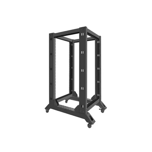 Lanberg open rack 22U 600x800 black - Сървърни и комуникационни шкафове<<<LANBERG сървърни шкафове и