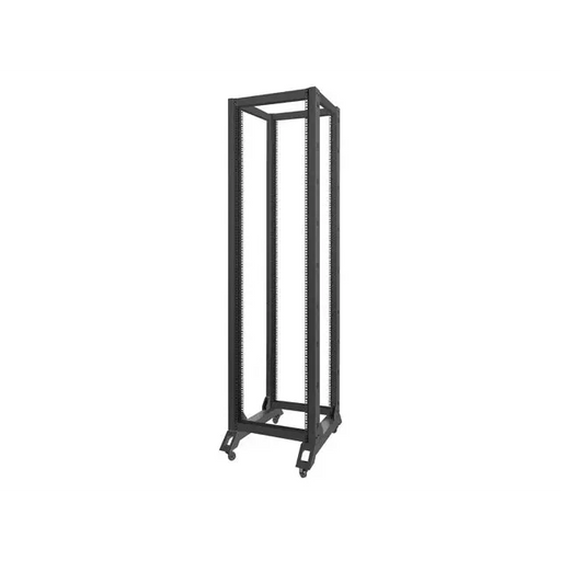 Lanberg open rack 42U 600x800 black - Сървърни и комуникационни шкафове<<<LANBERG сървърни шкафове и
