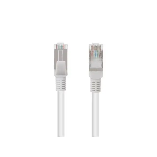 Lanberg patch cord CAT.5E FTP 10m grey - Пач<<<LANBERG кабели<<<LANBERG<<<PolyComp&&&Мрежови кабели<<<Компютър Кабели и