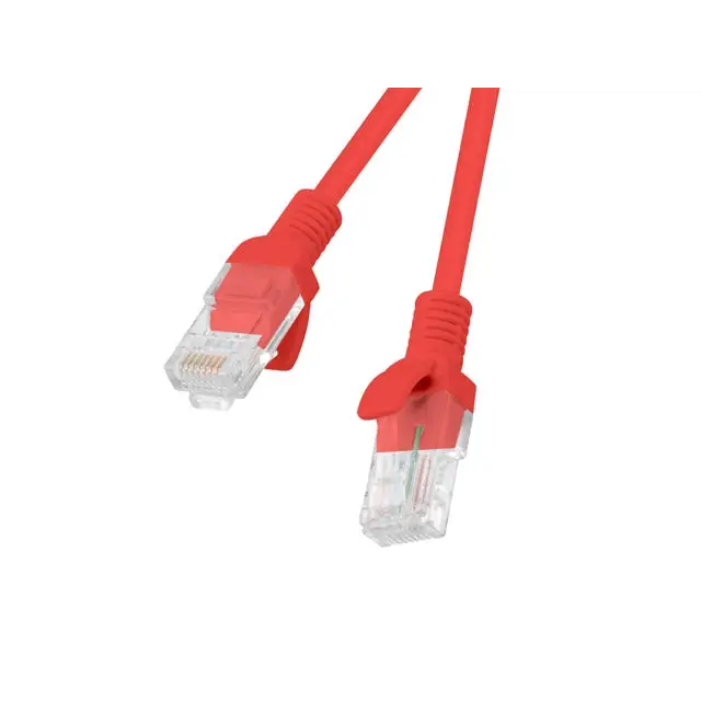 Lanberg patch cord CAT.6 10m red - Пач<<<LANBERG кабели<<<LANBERG<<<PolyComp&&&Компютър Кабели и адаптери<<<Компютри|