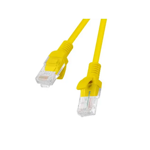 Lanberg patch cord CAT.6 10m yellow - Пач<<<LANBERG кабели<<<LANBERG<<<PolyComp&&&Компютър Кабели и