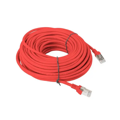 Lanberg patch cord CAT.6 20m red - Пач<<<LANBERG кабели<<<LANBERG<<<PolyComp&&&Компютър Кабели и адаптери<<<Компютри|