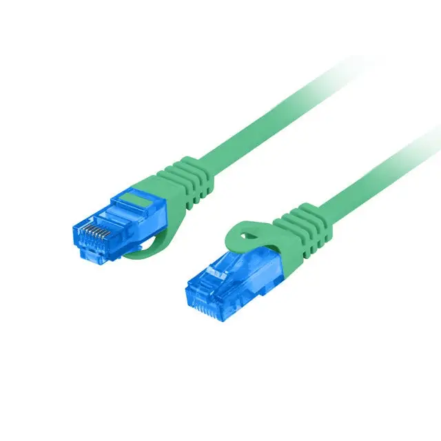 Lanberg patch cord CAT.6A FTP LSZH CCA 0.5m Fluke Passed green - Пач<<<LANBERG