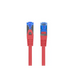 Lanberg patch cord CAT.6A FTP LSZH CCA 0.5m Fluke Passed red - Пач<<<LANBERG кабели<<<LANBERG<<<PolyComp&&&Мрежови