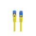 Lanberg patch cord CAT.6A FTP LSZH CCA 3m Fluke Passed yellow - Пач<<<LANBERG кабели<<<LANBERG<<<PolyComp&&&Мрежови