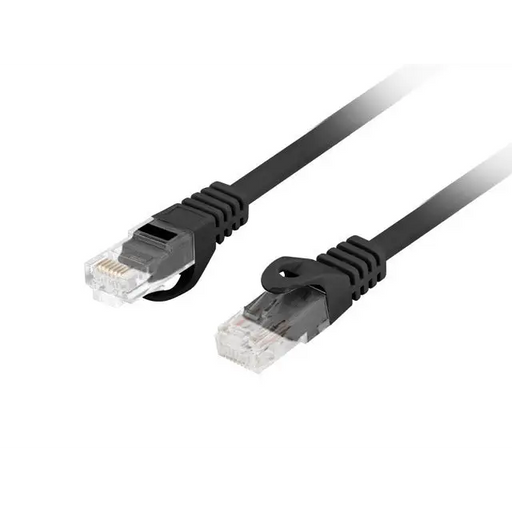 Lanberg patchcord CAT.6 utp lszh cu 5m black fluke passed - Пач<<<LANBERG кабели<<<LANBERG<<<PolyComp&&&Компютър Кабели