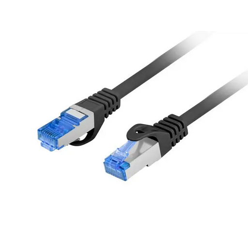 Lanberg patchcord CAT.6a s/ftp lszh cca 5m black fluke passed - Пач<<<LANBERG кабели<<<LANBERG<<<PolyComp&&&Мрежови