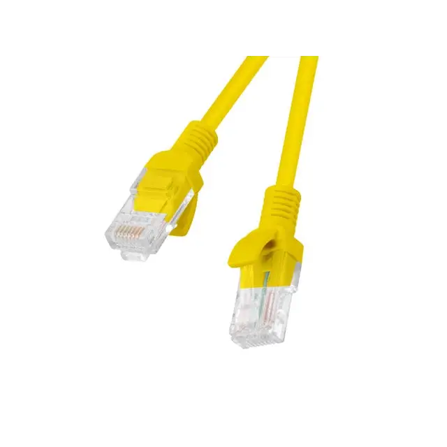 Lanberg Patchcord RJ45 Cat. 5e UTP 1m Yellow