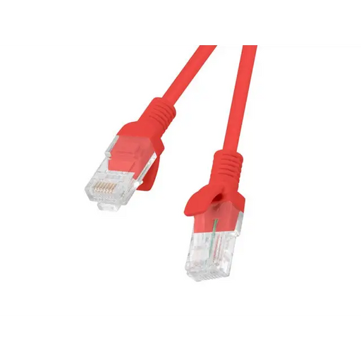 LANBERG PATCHCORD UTP CAT.5E 0.5M RED PCU5-10CC-0050-S