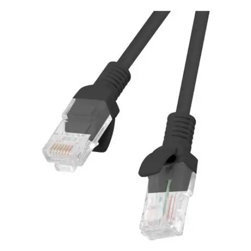 Lanberg PCU5-20CC-0300-BK networking cable Black 3 m Cat5e U/UTP (UTP) - PatchcableKGW-PAT<<<Cables jacks