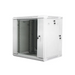 Lanberg rack cabinet 19’’ double-section wall-mount 12U / 600x600 for self-assembly (flat pack) grey - Сървърни и