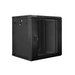 Lanberg rack cabinet 19’’ double-section wall-mount 12U / 600x600 for self-assembly (flat pack) black - Сървърни и