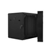 Lanberg rack cabinet 19’’ double-section wall-mount 12U / 600x600 for self-assembly (flat pack) black - Сървърни и