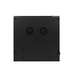 Lanberg rack cabinet 19’’ double-section wall-mount 6U / 600x600 for self-assembly (flat pack) black - Сървърни и