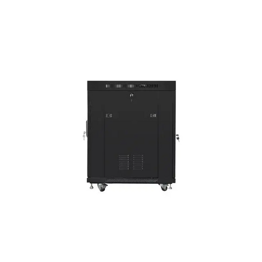 Lanberg rack cabinet 19’’ free-standing 15U/800x1000 (flat pack) with mesh door lcd black v2 - Сървърни и