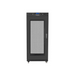 Lanberg rack cabinet 19’’ free-standing 27U / 600x800 self-assembly flat pack with mesh door LCD black - Сървърни и