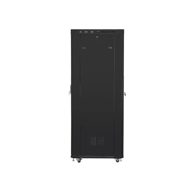 Lanberg rack cabinet 19’’ free-standing 42U/600x1000 (flat pack) with mesh door lcd black v2 - Сървърни и