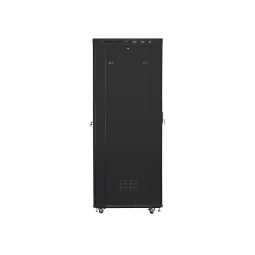 Lanberg rack cabinet 19’’ free-standing 42U/600x1000 (flat pack) with mesh door lcd black v2 - Сървърни и