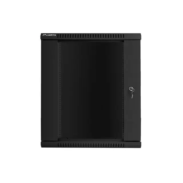 Lanberg rack cabinet 19’’ wall-mount 15U / 600x450 for self-assembly (flat pack) black - Сървърни и комуникационни