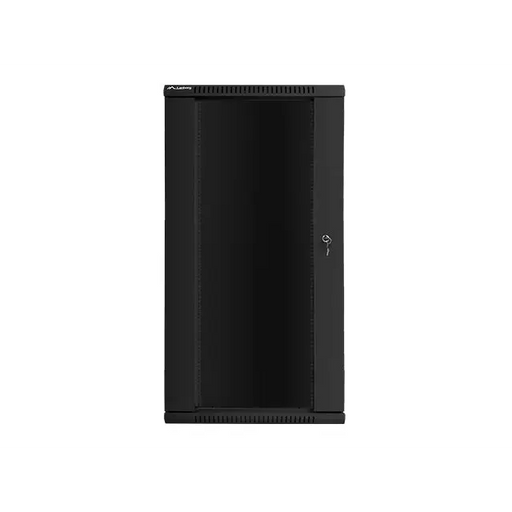 Lanberg rack cabinet 19’’ wall-mount 27U / 600x450 for self-assembly (flat pack) black - Сървърни и комуникационни