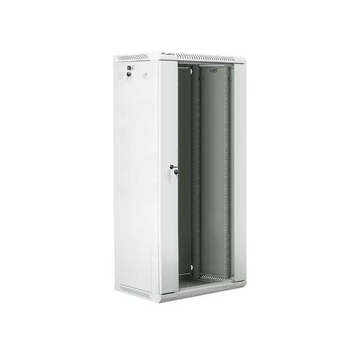 Lanberg rack cabinet 19’’ wall-mount 27U / 600x450 for self-assembly (flat pack) grey - Сървърни и комуникационни