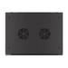 Lanberg rack cabinet 19’’ wall-mount 6U/600x450 with perforated door black (flat pack) - Сървърни и комуникационни