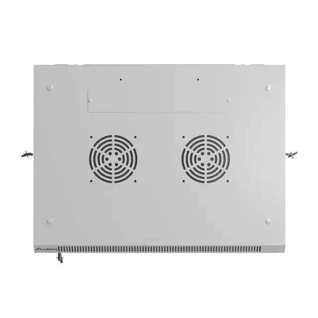 Lanberg rack cabinet 19’’ wall-mount 6U/600x450 with perforated door grey (flat pack) - Сървърни и комуникационни