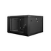 Lanberg rack cabinet 19’’ wall-mount 6U / 600x600 for self-assembly (flat pack) black - Сървърни и комуникационни