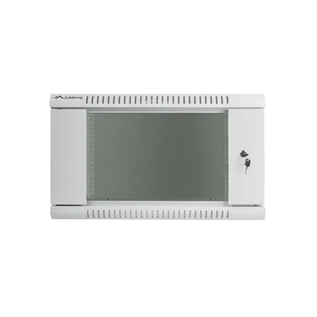 Lanberg rack cabinet 19’’ wall-mount 6U / 600x600 for self-assembly (flat pack) grey - Сървърни и комуникационни
