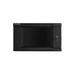 Lanberg rack cabinet 19’’ wall-mount 6U / 600x600 for self-assembly (flat pack) black - Сървърни и комуникационни