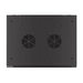Lanberg rack cabinet 19’’ wall-mount 9U/600x450 with perforated door black (flat pack) - Сървърни и комуникационни