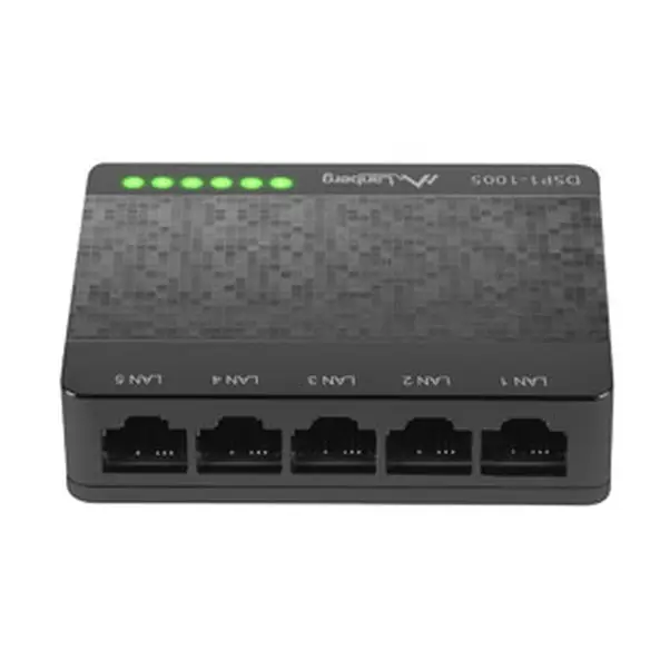 Lanberg switch DSP1-1005 5-port 1GB/s - Комутатори<<<LANBERG мрежово и