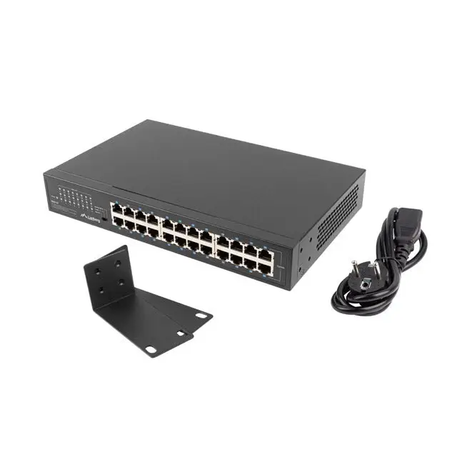 Lanberg switch rsge-24 24x 1GB unmanaged gigabit ethernet rack 19’’ - Комутатори<<<LANBERG мрежово и